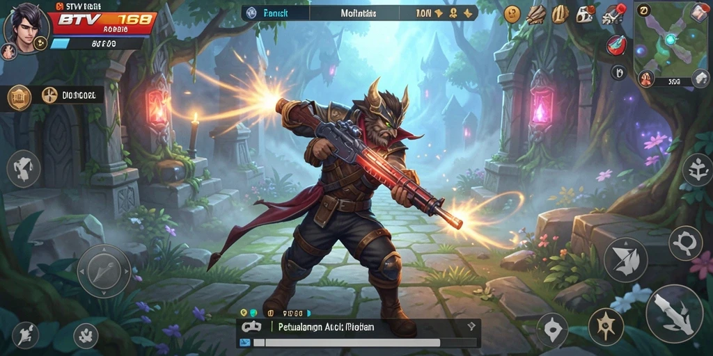 Tampilan gameplay seru dan grafis menakjubkan di BTV168.
