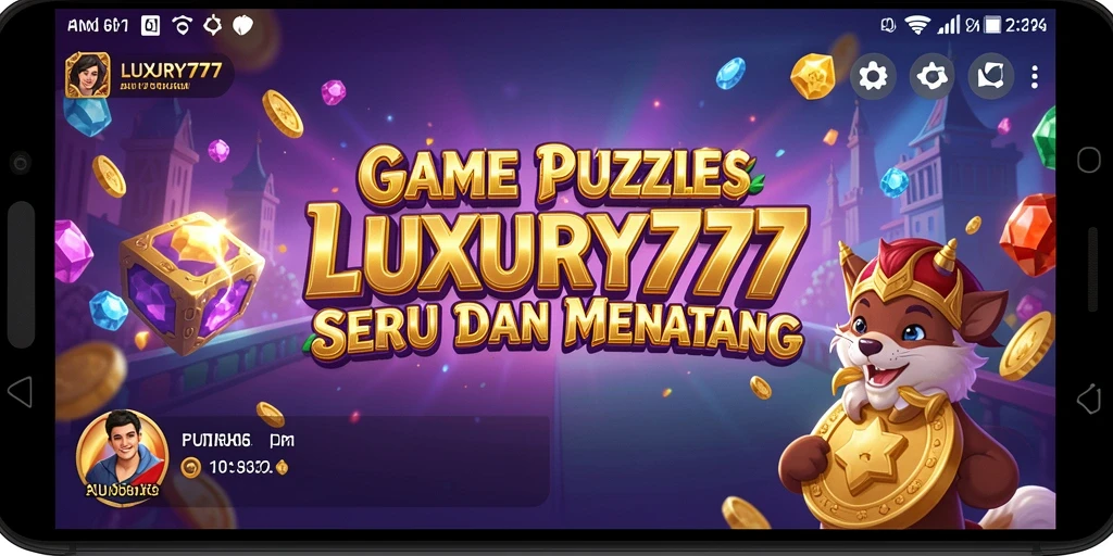 Tampilan gameplay LUXURY777 yang menantang dan mengasyikkan.